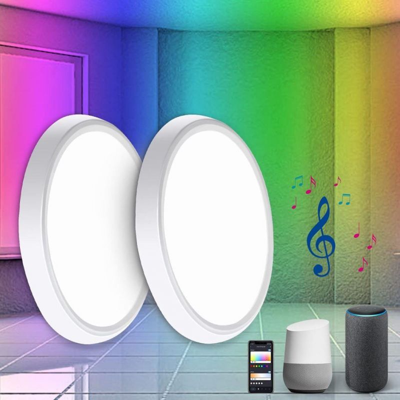 2021 RGB New Flush Fixture LED Motion Color Ceiling Lights