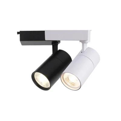 Durable Aluminum Adjustable Beam Angle LED Tracking Light Home Office Focus COB LED Track Lighting Lamp