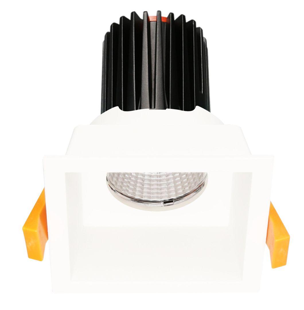 Recessed Downlight Square GU10 Downlight Housing