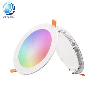 Hot Sale 10W 15W 18W 20W RGB WiFi Smart Ceiling Light 110-240V Tuya Smart LED Panel Light