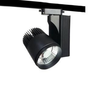 Industrial Commercial Lighting Black COB LED Track Light Driver Inside 10W/20W/30W/40W