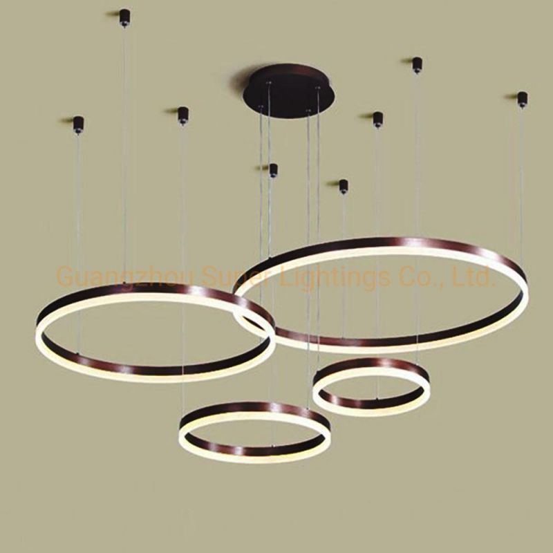 Modern Chandeliers Pendant Lights LED Indoor Ring Lighting