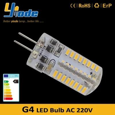 Bi Pin G4 LED Bulb Dimmable 3014 64LED 2.5W with CE RoHS