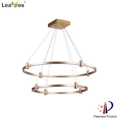 Euro LED Chandelier for Living Room, Home, Villa and Hotel Amazing Decoration Modern Pendant CE ETL Certification Gold Hot Sales