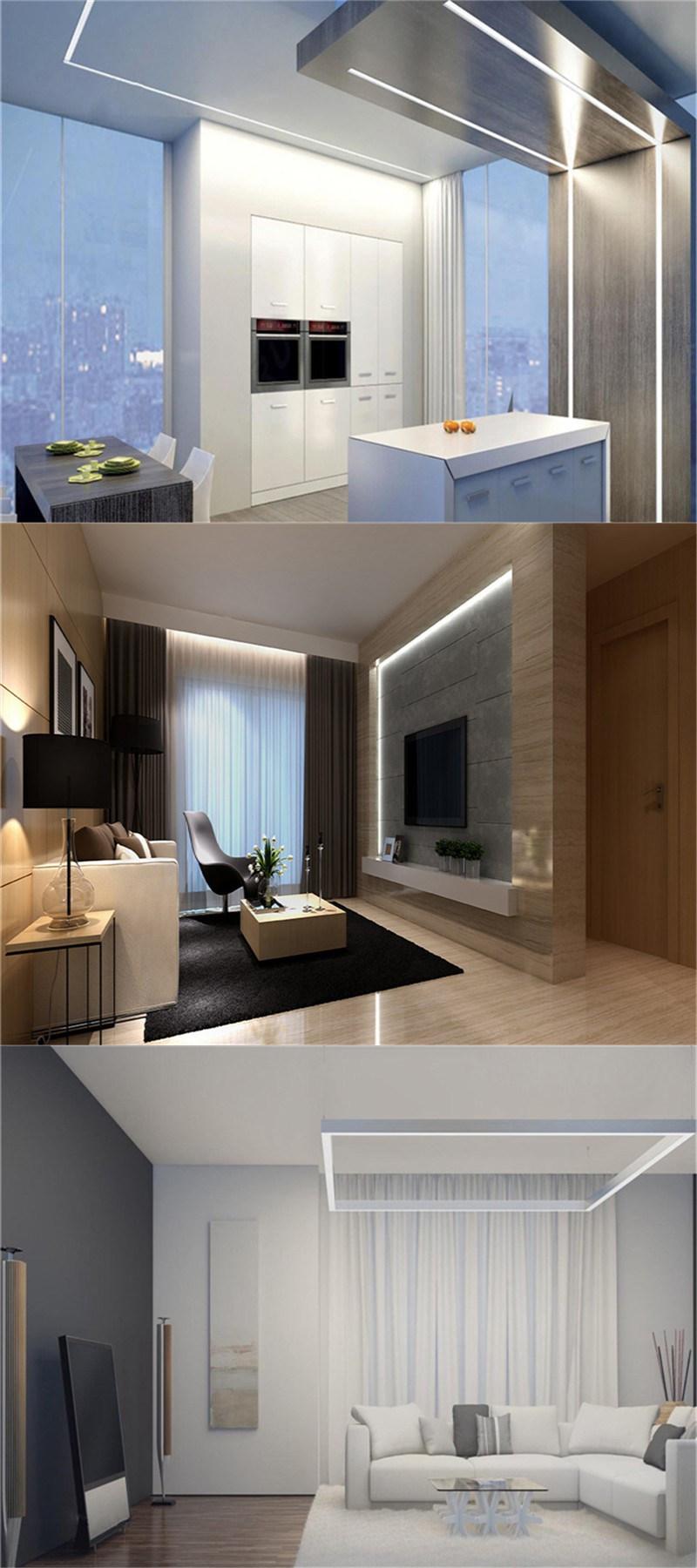 0.6m 1.2m 1.8m 2.4m Interior Suspended Linkable LED Linear Light