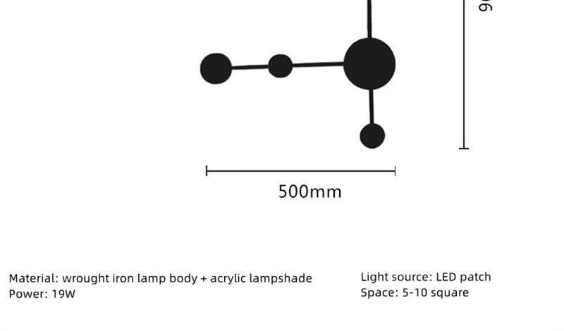 Modern Nordic Atmosphere Line LED Wall Lamp Simple Bedroom Bedside Hotel Corridor Aisle Living Room Porch Light