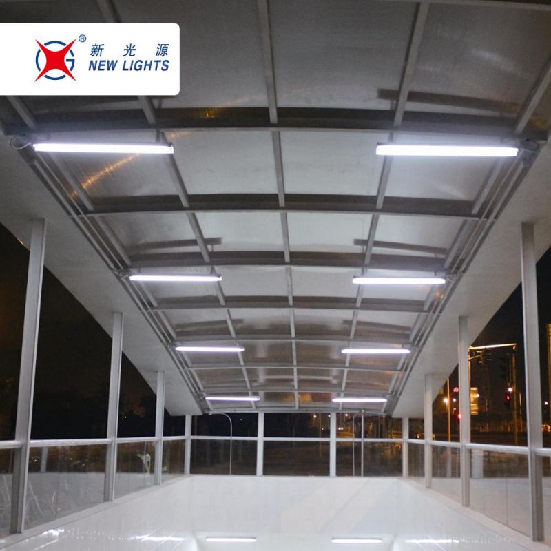 Super Bright OEM&ODM Indoor Lighting V Shaped Aluminum Shop Lights 4FT 8FT Integrated T8 LED Tube