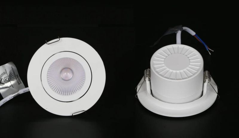 High Quality Recessed Adjustable LED Down Spot Light for Wholesale and Hotel and Apartment Residential Rooms