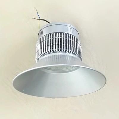 Suspended Shop Lighting LED High Bay Light 150W with 120d Matt Shade 6000-6500K Cool White 100lm/W