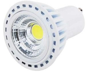 220V GU10 5W COB LED Light with White Aluminum