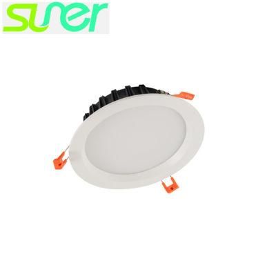 Recessed Anti-Glare SMD LED Downlight 12W 5 Inch 3000K Warm White