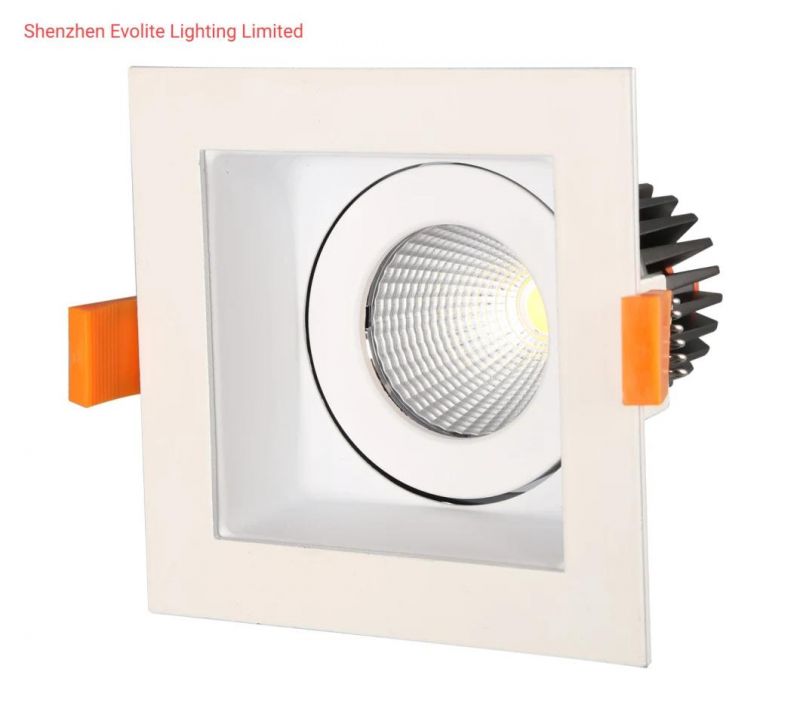 New Product Aluminum 90mm MR16 Downlight Recessed Down Light Fixtures Recessed Ceiling GU10 Fixtures