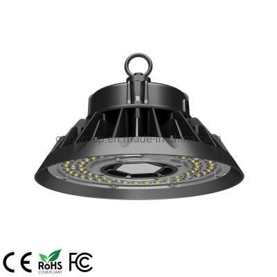 IP65 150lm/W Suspension 100W Warehouse Supermarket Lighting UFO High Bay Light