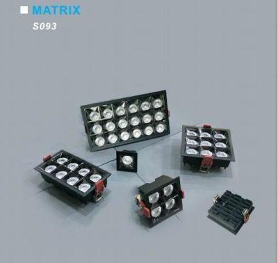 Matrix Linear LED Downlight CRI80 CRI90 2W 6W 8W 10W 16W 18W 20W 30W 36W LED Down Light