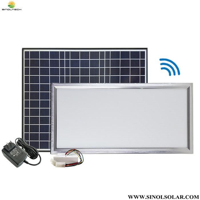 AC Support Solar Powered 300mm Size Square LED Panel Lights for Ceiling Lighting (SN2016012 +SN2016030)