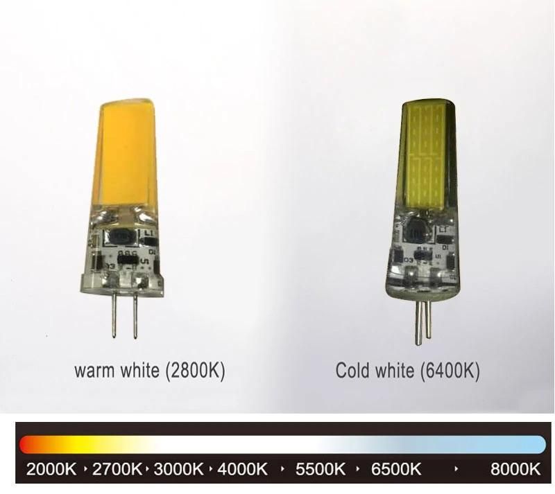 G4 AC 220V LED Bulb 2609COB 3W 360 Degree for Indoor Light