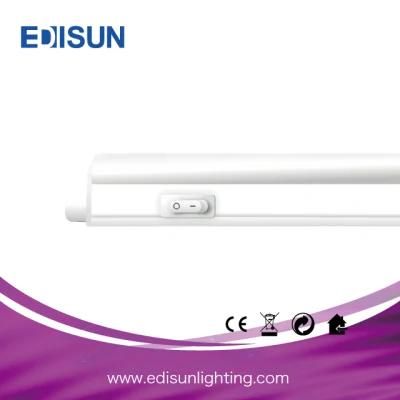 Ce RoHS 4W-16W 100lm/W T5 LED Light Tube with Integrated Bracket
