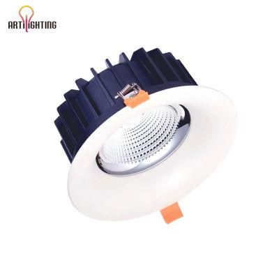 High Power Shopping Mall Embedded Downlights COB 10watt 15watt 25watt 30watt 40watt Ceiling LED Down Light