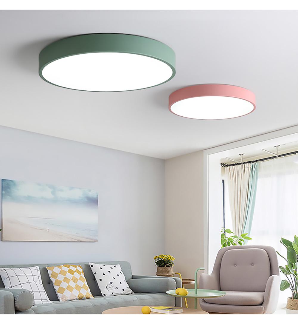 Different Colors Hot Selling Room Decoration LED Ceiling Lamp Light