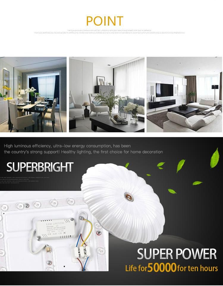 New Surface Bedroom IP65 Dining Nordic Black LED Ceiling Lamp