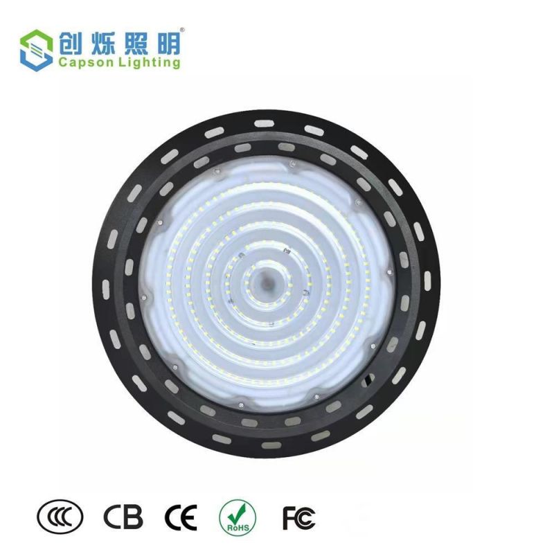 New Design UFO 200W IP65 Aluminum High Bay Light for Warehouse Workshop