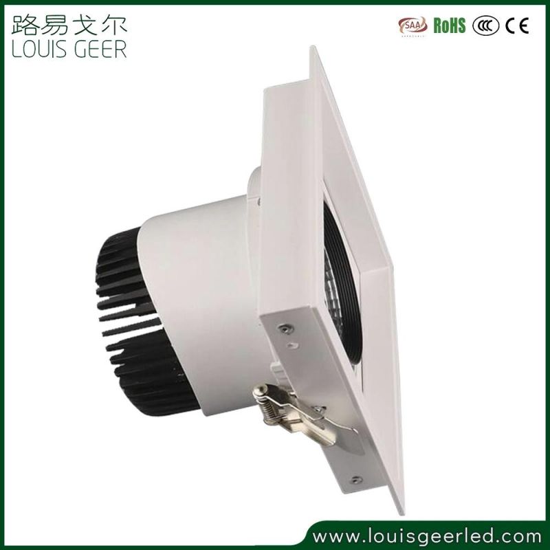 Anti Glare CRI80/90/97 Flicker Free 5 Years Warranty 30W LED COB Downlight
