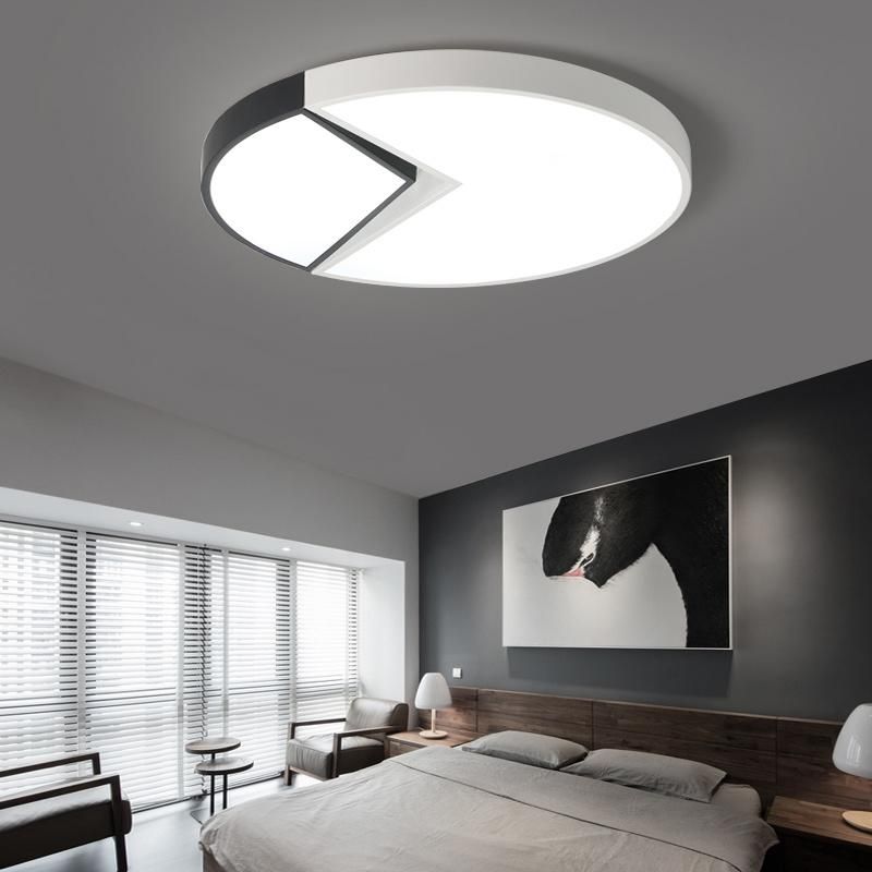LED Ceiling Lamp Round Simple Modern Lighting for Bedroom