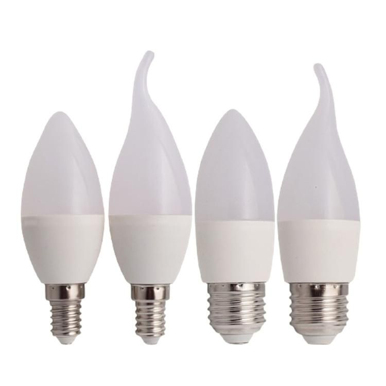 Indoor 3/5/7W E14 E27 Small Candle Bulb Candle Decoration