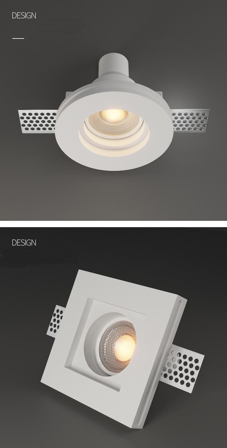 Retrofit Recessed Epistar LED GU10 Spot Lights Trimless COB Ceiling LED Downlight 15/24/36 Degree