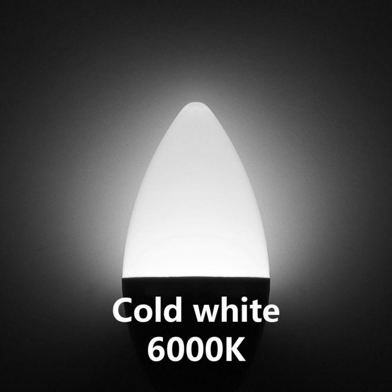 China Factory Price Candle Light C37 5W E14 E27 B22 LED Bulb Light Energy Saving Lamp with CE RoHS ERP LED Bulb Indoor Lighting