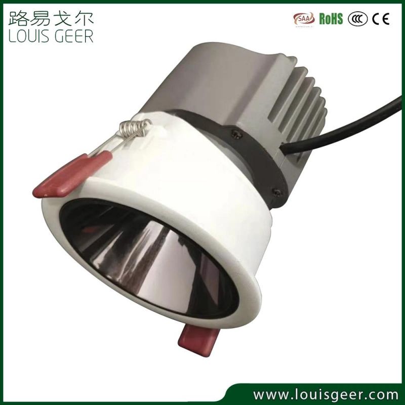 Indoor Lighting Round Recessed Mounted Adjustable Downligh COB Spotlight 5W 12W 18wceiling LED Spot Light
