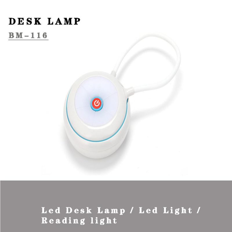 LED Desk Lamp Foldable 3modes Dimmable Touch Table Lamp USB Study Reading Wireless Night Light