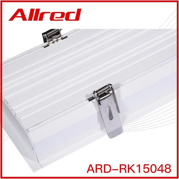2018 Allred New Product Aluminum PC Material 1200mm 40W/M DC24V Pendant Shop LED Linear Light