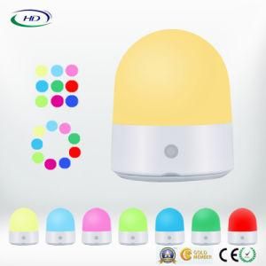 LED Touch Multi-Color Night Light USB Smart Rechargeable Lamp