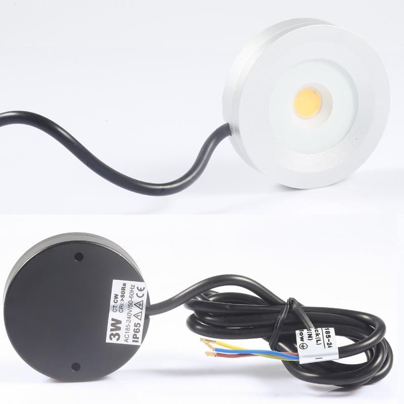 IP65 3W 120V 220V Triac Dimmable LED Spotlight Slim 14mm Ceiling Lighting