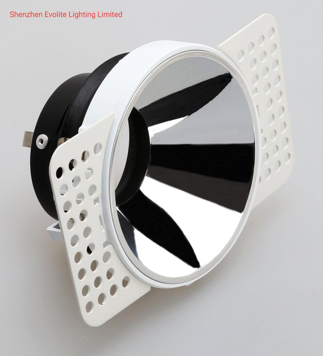 IP20 White/Black Round Ring Downlight Fixture