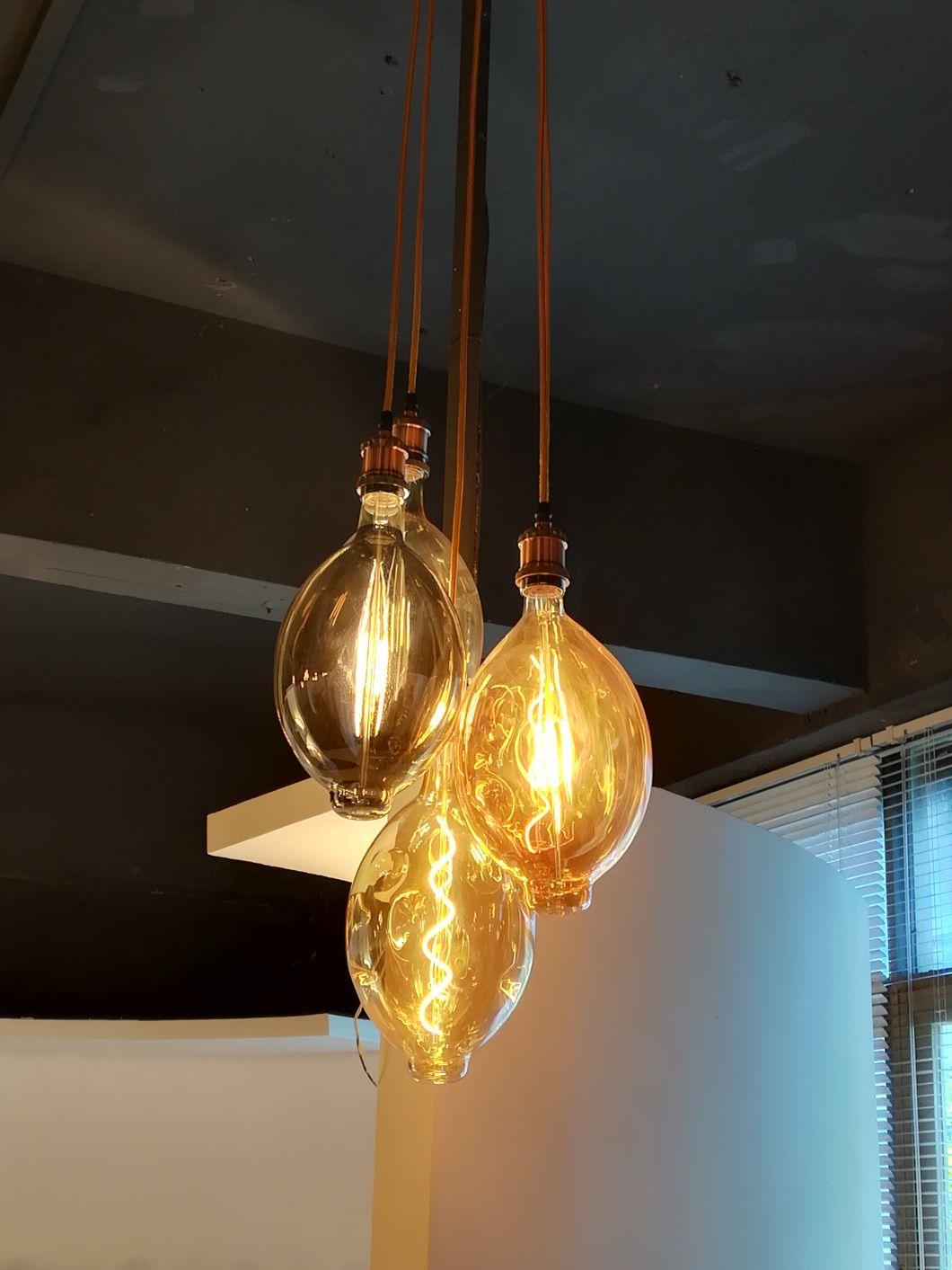 New Stylish UFO-Shaped Decorative Dimmable LED Filament Light Bulb