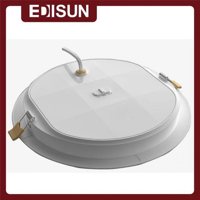 New ERP Dob IP54 Waterproof Recessed Downlight Round Slim Panel Light 5W 9W 12W 18W 24W