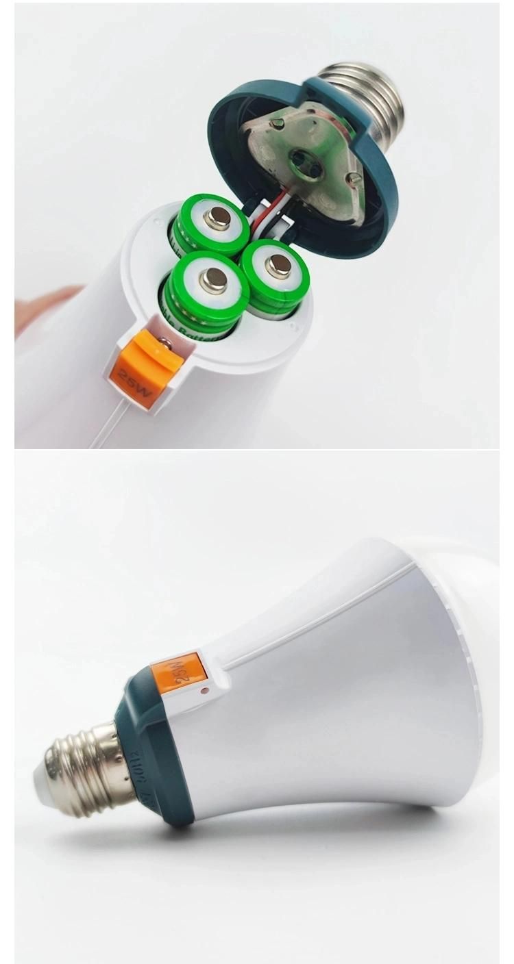 High Quality Long Lifespan AC100-265V 7W Rechargeable LED Emergency Bulb Light