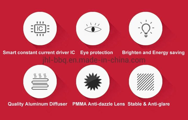 LED Flood Light Special Designed for Application in Outdoor with IP65 Waterproof Aluminum Die Casting Shell and Diffuse 30W/50W/100W/150W/200W