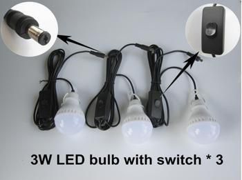 Portable LED Camping LED Bulb Lighting LED Light Lighting Solar Home Lighting System with Mobile Charger