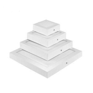Indoor Lighting Round Square Surface LED Panel Light 6W 12W 18W Housing Small Round Ceiling Panel Light