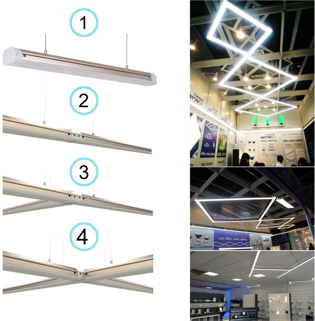 High-End Interior Lighting Fixture Aluminum Profile 10-50W LED Linear Light/Pendant Light