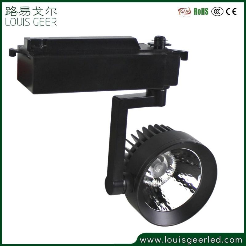 All-Directions Rotatable Black LED Spot Lighting COB 12W 15W LED Track Light