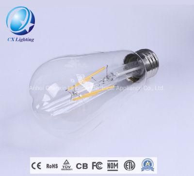St64 LED Filament Lamp Edison Bulb