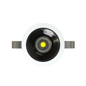 Black Down Supermarket Museum Office LED Aluminium IP 20 COB Down Light