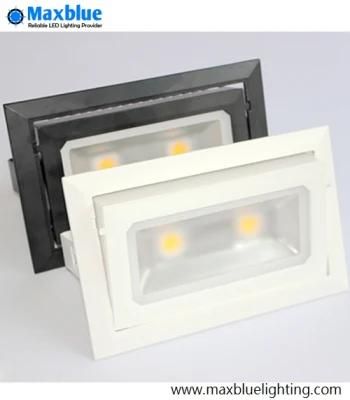45W CREE COB Square Downlight with Mean Well Driver