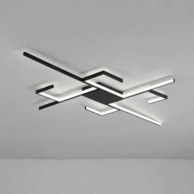 High Quality Nordic Simple Art Design Acrylic Ceiling Linear Light