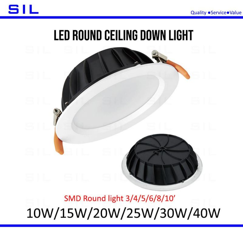 LED Downlight Replacement SMD Square Recessed 10W Ceiling Recessed LED Downlight