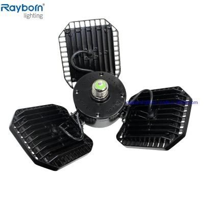 New Arrival LED Energy Saving 80W Deformable LED Garage Light Workshop Light High Bay